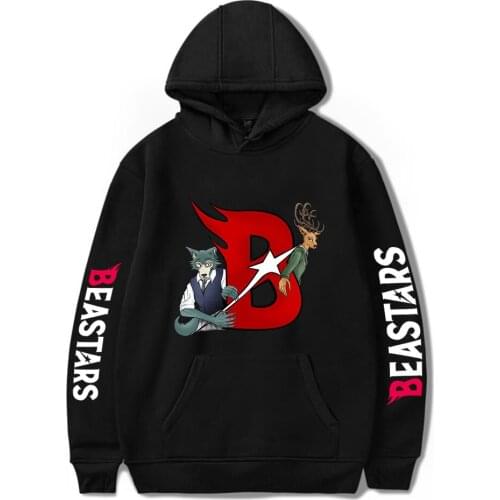2021 Beastars Hoodie Sweatshirts Anime Fashion Casual Hoodie Harajuku Men Women Hip Hop Hoodies Oversize Children Autumn Winter