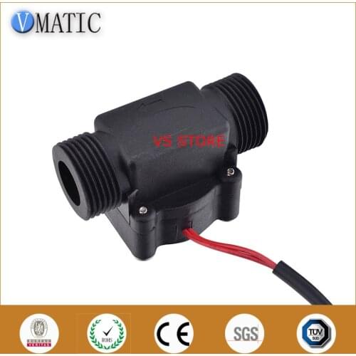 High Quality VC678-1 Plastic Water Magnetic Mounted Pa+gf Material Indicator Reed Switch Flow Sensor G3/4 Thread Flow Switch