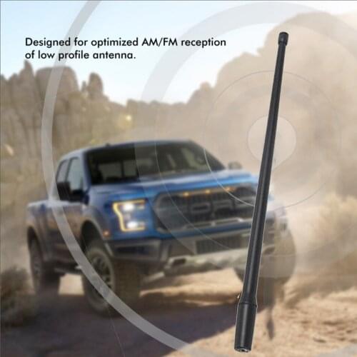 Parts Antenna Mast Replacement 34CM Accessories Black Metal+ABS Useful