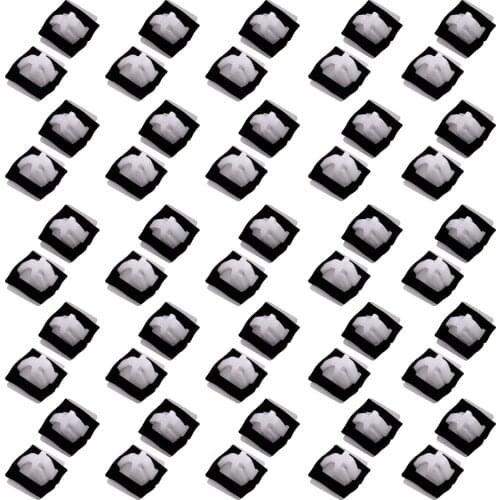 50Pcs Car 87756-2E000 Molding Rocker Panel Retainers Rivets Clips With Sealer Fit For Hyundai Kia Optima Sedona 2005-2020 2021