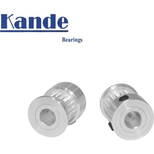 3D Printer Pulley Aluminum Timing Pulley 2GT 20teeth Bore 3.17mm-8mm Pulley for 2GT Belt Width 6/910/15mm K Type GT2 20T 1PCS