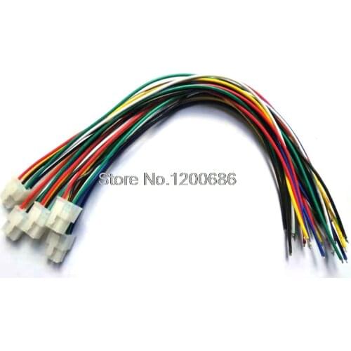 6PIN 18AWG 30CM 5557 5557-06R 4.2 Mini-Fit Jr. Receptacle Housing 2x3pin 39012060 6 pin Molex 4.2 2*3pin 6p wire harness