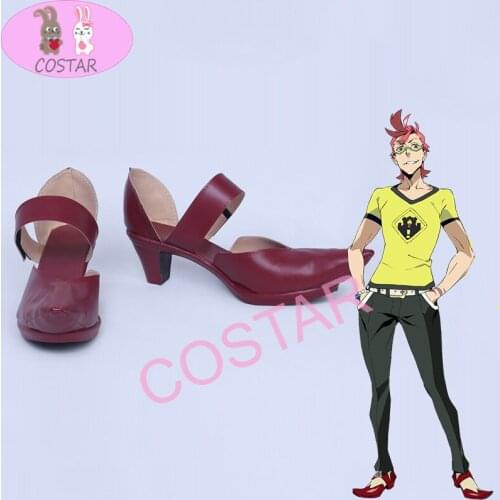 COSTAR Anime Kiznaiver Cosplay Shoes Boots Hajime Tenga Cosplay Shoes Halloween Party Daily Leisure Shoes