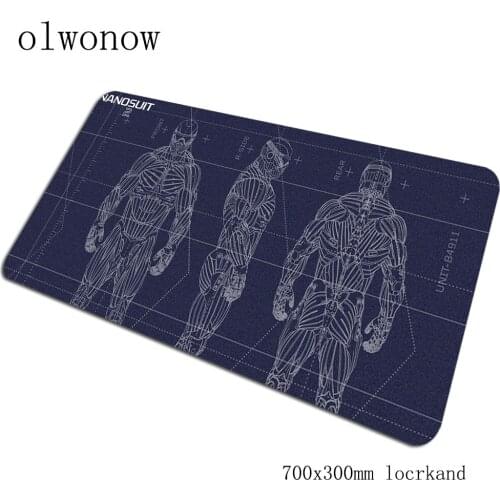Crysis mousepad 700x300x3mm Colourful Computer mouse mat gamepad pc gamer gaming mousemat Gorgeous desk pad office padmouse