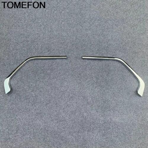 TOMEFON For Toyota RAV4 Adventure 2019 2020 Front Grill Grille Decorative Cover Trim Strips Sticker Exterior Accessories ABS