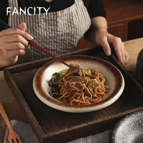 FANCITY Deep dishes deepen and heighten creative round fried rice plate restaurant