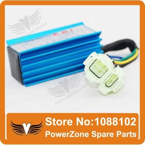 Racing AC 6pin 4+2 Pins CDI Fit to GY6 125cc 150cc AC Fired Motorcyle Scooter ATV Quad Go Kart Buggy Free Shipping