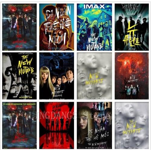 Disney 5d Diy Diamond Painting The New Mutants Movies Posters Diamond Mosaic Embroidery Cross Stitch Full Drill Art Home Decor