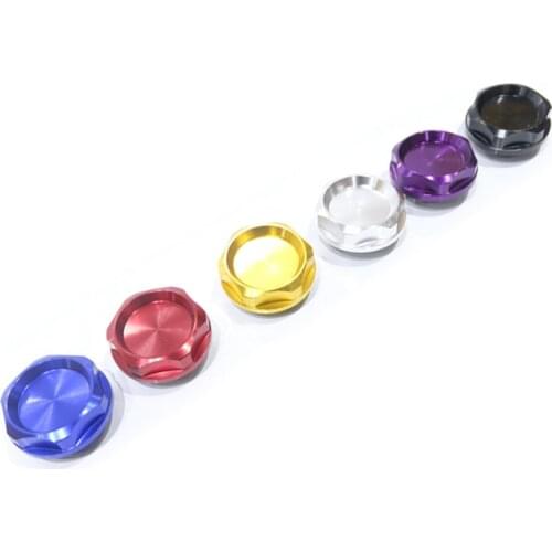 SPSLD Car Engine Oil Cap Aluminum Fuel Filler Cover Lid for Mitsubishi HT6315 Galant Montero Diamante Outlander Space Star