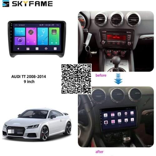SKYFAME Car Radio Stereo For Audi TT MK2 2006-2014 Android Multimedia System GPS Navigation DVD Player