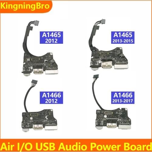 Original USB Power Audio Board 820-3213-A 820-3214-A 820-3453-A 820-3455-A For Macbook Air 11" 13" A1465 A1466 2012-2017 Years