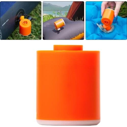 3-in-1 Portable Mini Electric Inflator Outdoor Air Pump Air Mattress Boat Vacuum Pump With Air Nozzle For Camping Hiking Tool