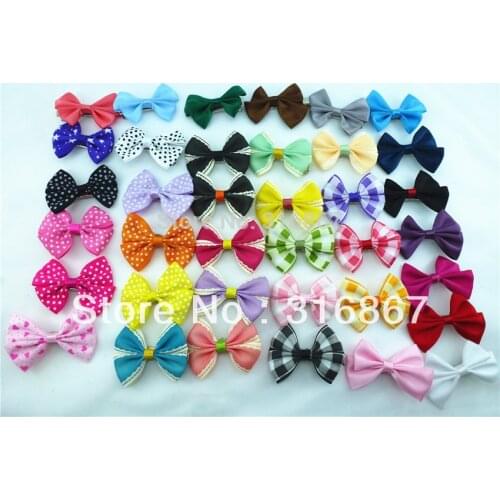 100 ovly kid girl dancing Headwear Bow Hair Clips hair bows clips Hair Accessories wholesale price