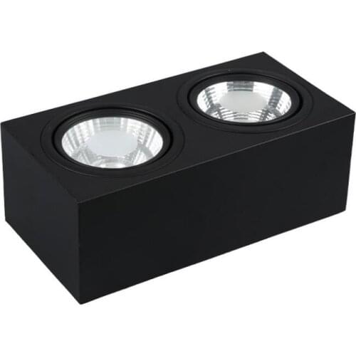 LED downlights LED Spot Super Bright Recessed square COB 10w 20W 30w LED Spot light LED decoration Ceiling Lamp AC110V 220V