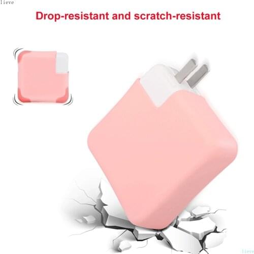 Ultra Thin Silicone Charger Protective Case Cover for MacBook Air Pro 13 15 16 inch touch bar 2020 A2289 A2179 A2141 A2159 A1932