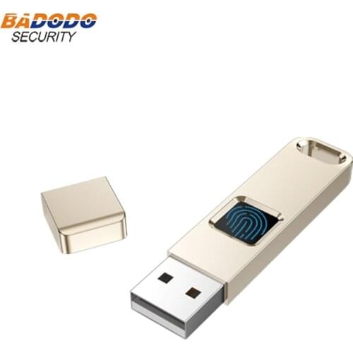 32GB 64GB Fingerprint Encrypted USB 2.0 Flash Drive High tech Pen Drive Security Memory USB disk Stick