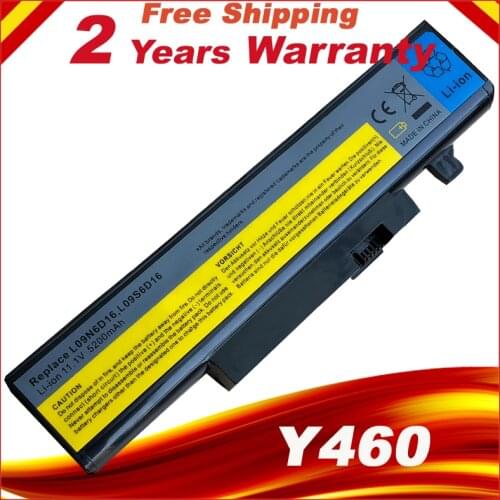 HSW Laptop battery for Lenovo B560 V560 Y560 Y460 battery L09N6D16 L10L6Y01 L10N6Y01 L10S6Y01 IdeaPad Y460 Y56 Free Shippi
