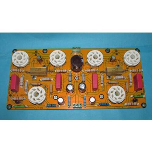 Dynaco 6V6 10W ultra linear push-pull amplifier stereo PCB board LG183, also suitable for pushing 6P6P, 6P3P, 6CA7, KT66, EL34