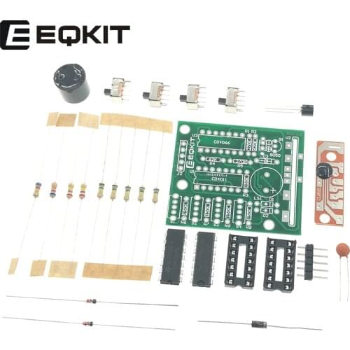 Eqkit 16-Sound music box electronic diy kit/diy music box/Electronic music box package/Fun electronic production package