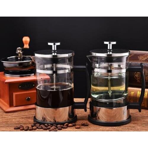 French Press Coffee Maker, 350ml, 1 Cup 2 Cup Capacity (12 fl oz/0.35 liter), 18/10 Stainless Steel