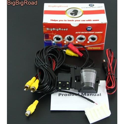 BigBigRoad For Jeep YJ / TJ / JK / J8 / Sahara Willys 2013 2014 2015 2016 Car Rear View Backup Camera Connect to Original Screen