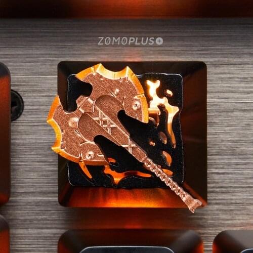 ZOMOPLUS DOTA2 THEME ALUMINUM ARTISAN KEYCAP MECHANICAL KEYBOARD KEYCAP