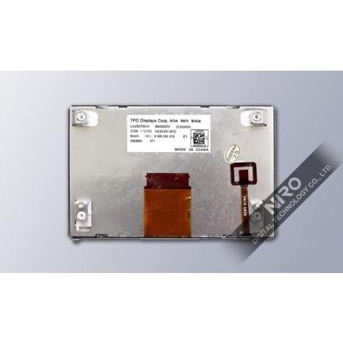 Niro DHL/EMS Shipping New Original Car Navigation LCD Display Screen by TPO LAJ050T001A LCD Panel For Car Replacement