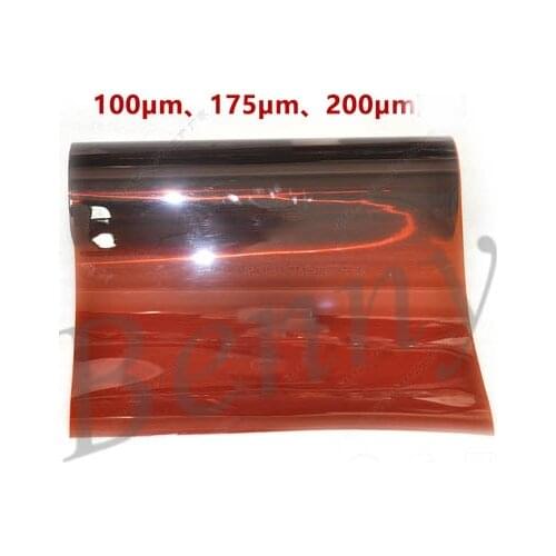 Polyimide Film Thick 100um Insulation Film 0.2mm Gasket Punched Substrate 6051 Drool