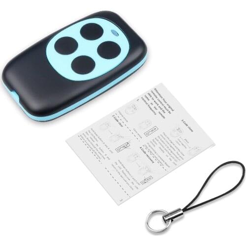 KEBIDU Wireless 433.92Mhz Copy Code Remote Control Cloning 4 Button For Gate Garage Door Auto Key Duplicator Opener