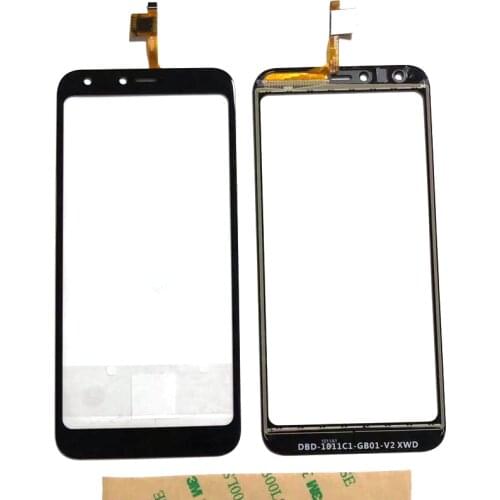 5.34 inch For BQ BQ-5301 Strike View BQ 5301Touch Screen Touch Panel Sensor Front Glass replacement with free 3m stickers