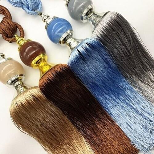 Curtain Bandage Rope Tassel Lace Jade Hanging Ball Curtain Home Textile Accessories balls decor glass