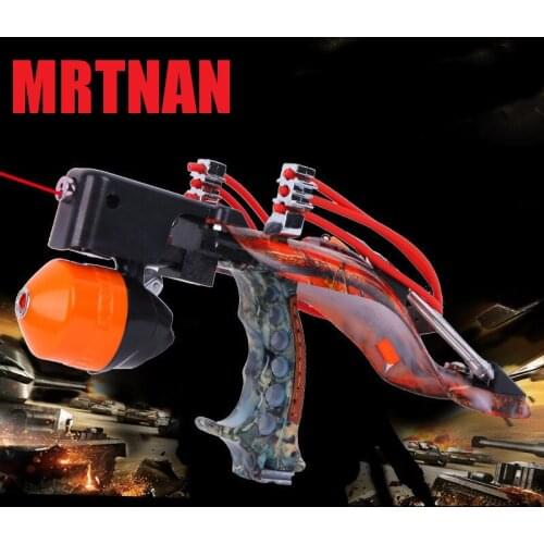 Shooting fish slingshot elastic hunting fishing slingshot arrow rest bow laser slingshot shooting catapult