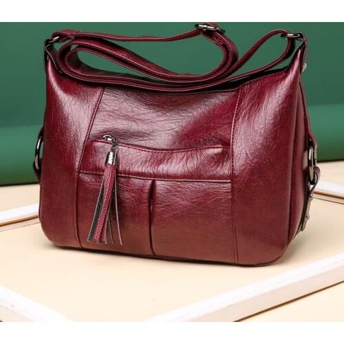 New Fashion Soft Leather bags women shoulder Bags Luxury Handbags Women Bag Designer Crossbody Bags for Women 2021 Messenger Bag