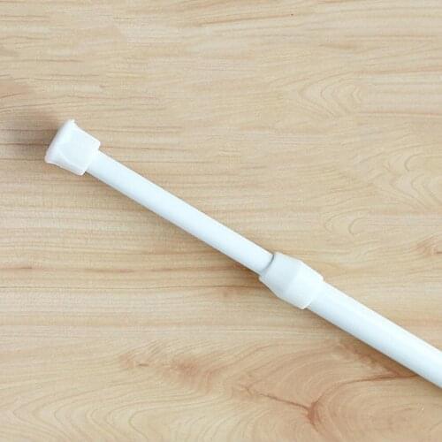 55 - 95cm / 22 - 38inch Extendable Telescopic Window Curtain Rods Shower Rod
