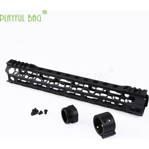 Outdoor activities CS KEYMOD/M-LOK system M4 toy water bullet gun upgrade material fish bone assembly 9.5/12.5 inch OI88