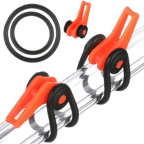 10PCS/Lot Multi Color Plastic Hook Keeper Lure Holder Small Carp Bass Fishing Tackle Accessories Pescaria Acessorios