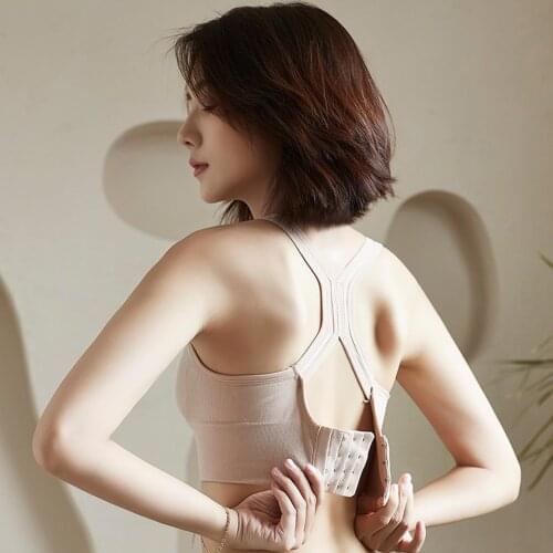 2021 NEW Woman Sports Bra High Impact Support Push-up Sexy Back Yoga Bra Padded Crop Top Workout Gym Running Underwear Bra