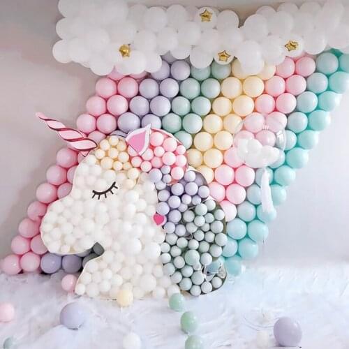30pcs 5 inch Color Latex Balloons Festival Birthday Party Decorative Balloons Sweet Colorful Party Hanging Decoration