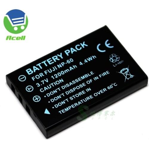 NP60 W0006 Battery for AIPTEK Action HD SeeMe HD 3D i2 T8Pro AHD A100 A300 H500 H350 H250 H150 Z500 Z600 Z700 AF1 C100 Camcorder