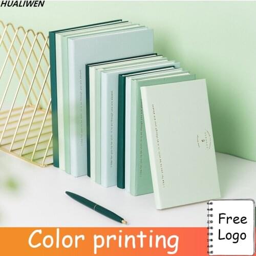 Retro Notebook Bronzing Cover Horizontal Line Blank Inner Page Notepad Diary Agenda Plan Writing Paper School Office Supplies