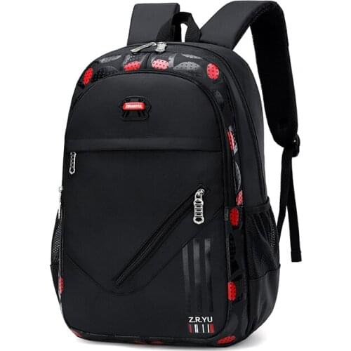 Kids Bookbag Casual Daypack Printed Knapsack New School Backpacks for Boys Primary Junior High School Bag