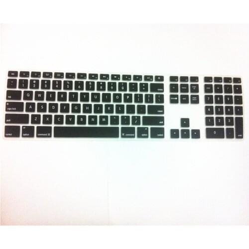 For Apple iMac keyboard Desktop Color Silicone keyboard Cover Skin Protector with a numeric keypad for Apple iMac G5/G6