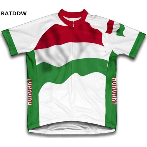Hungary Cycling Jersey For Men Bicycle Shirts Bicycle Wear Bike Clothing Maillot Ciclismo