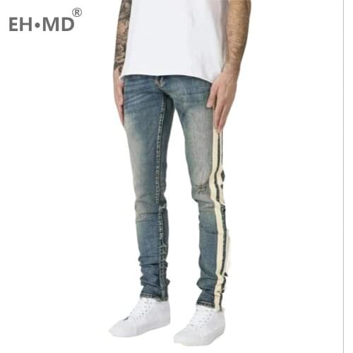 EH·MD Mens Fashion Jeans