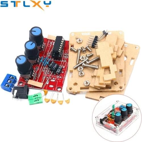 1Hz -1MHz XR2206 Function Signal Generator DIY Kit Sine/Triangle/Square Output Signal Generator Adjustable Frequency Amplitude