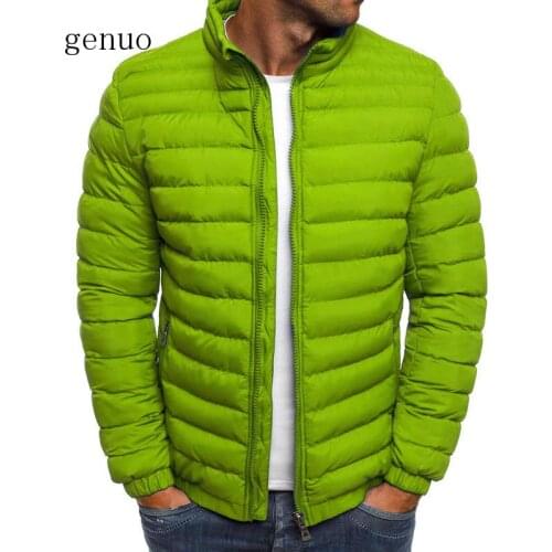 Mens Jackets And Coats Solid Color Simple Fashion Winter Light Blue Boys Clothing Long Sleeve Parka Men Loose Warm Sports Top