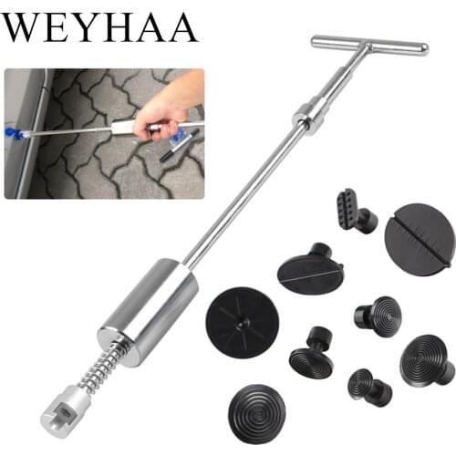 Auto Body Paintless Dent Removal Repair Tools Kits Auto car body restore tool slide hammer dent puller glue tabs free gift