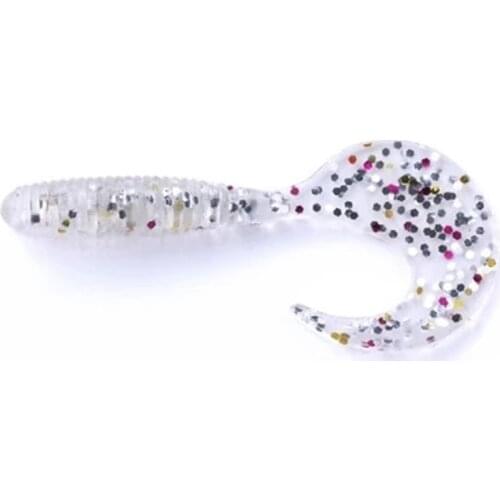 New SO002 Fishing Lure 6.5CM/2G Vivid Soft Lures 10pcs/lot Artificial Bait Swimbait Fishing Worm Fishing Tackle