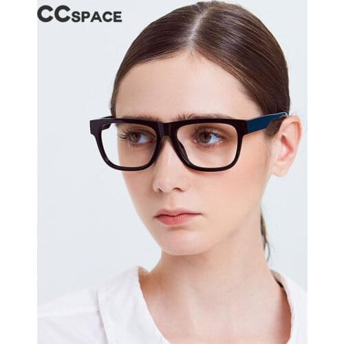 49660 Retro Square Glasses Frame Men and Women Optical Fashion Computer Eyeglasses