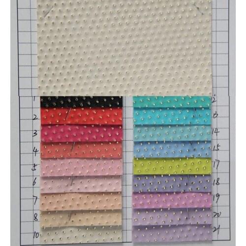 Factory wholesale new high-quality leather bags handbags dot pattern dot pattern bronzing material fabric